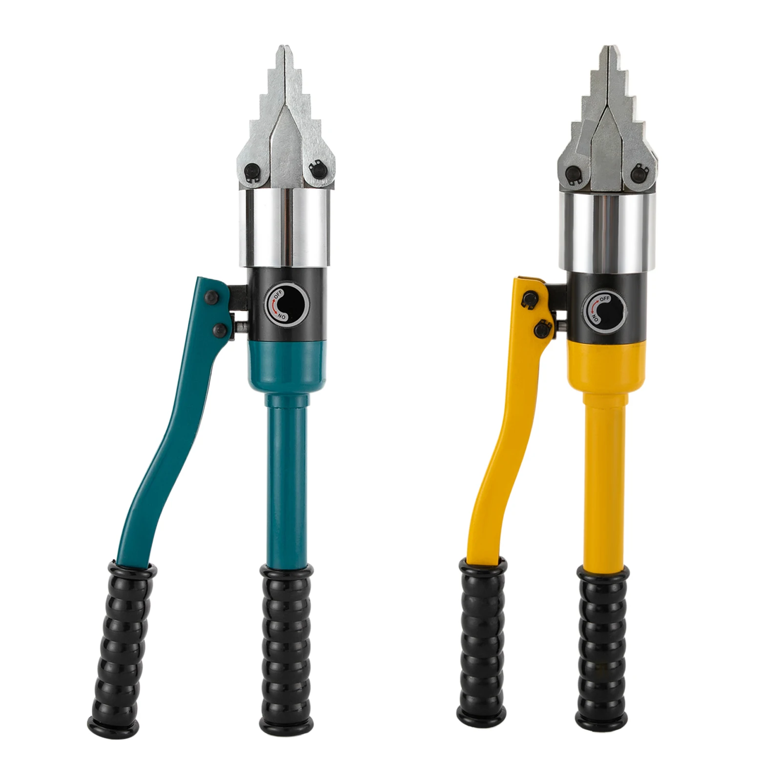 YQ-30 8T 30MM Portable Hydraulic Spreader Separator Kit Hand-held Integrated Manual Flange Dividing Tool Set Blue/Yellow