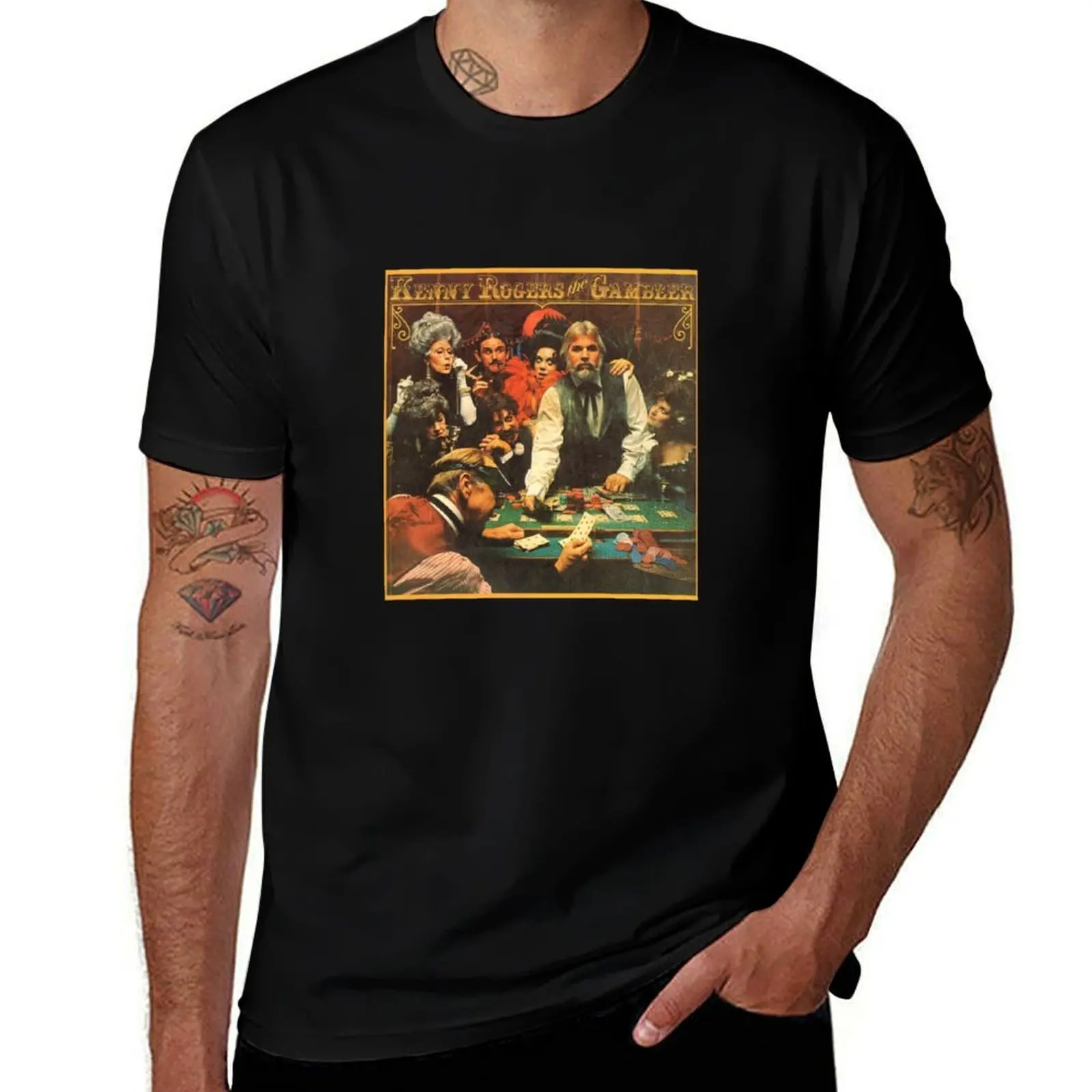 Kenny Rogers - The Gambler T-Shirt Plus Size All Match Tee Shirt T-Shirt