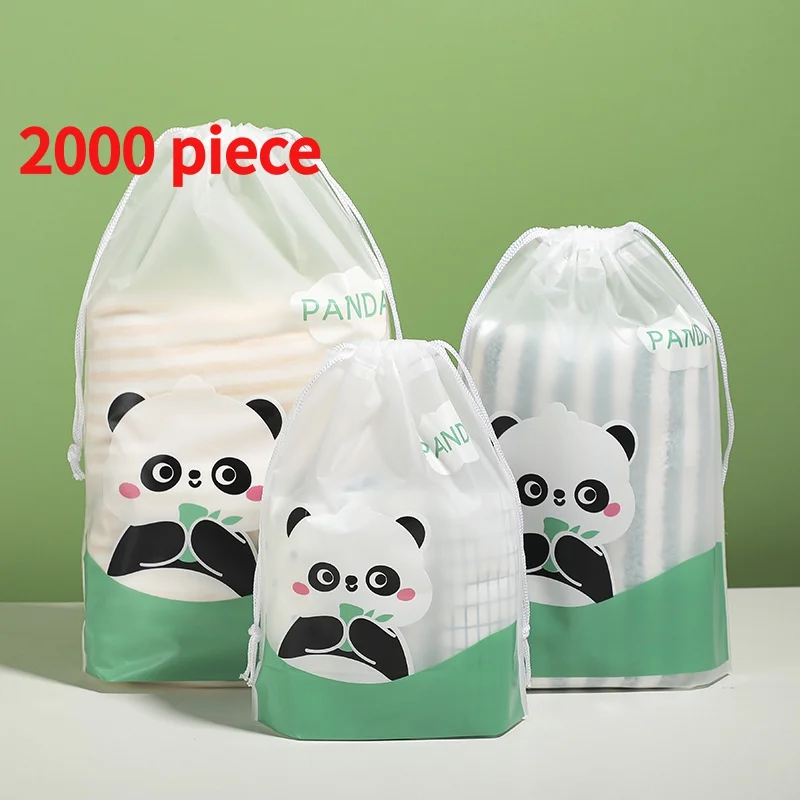 20 00piece.Custom.Strong Toughness Polyethylene Drawstring Bag Promotion Recycled Polyethylene Plastic Bag