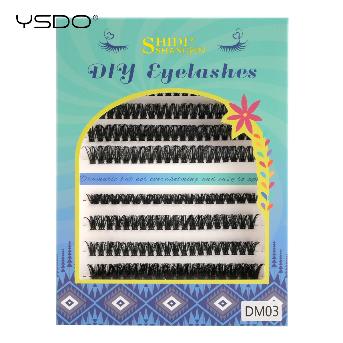 YSDO DIY Einzelwimpern D-Curl Natürliche Wimpernverlängerung Volumen Weiche 3D Nerz Falsche Wimpern Wimpernbüschel Make-up Faux Cils – Detail 13