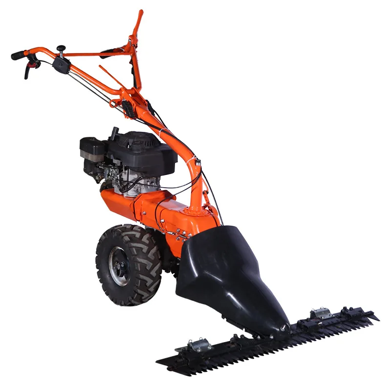 Hand Propelled Gasolina Lawn Mower, Agricultural Orchard Weeding Machine, SM-03-7.0