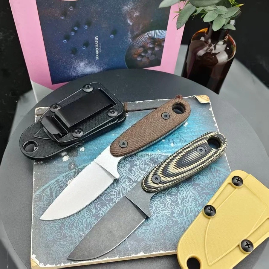 

Нож для выживания в дикой природе с фиксированным клинком D2, рукоять G10, высококачественный прямой нож для кемпинга, охоты и тактических задач с ножнами K-типа