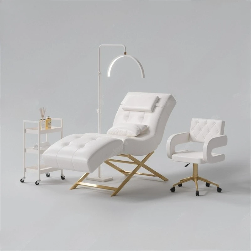 

Beauty bed, massage bed, facial bedside, adjustable