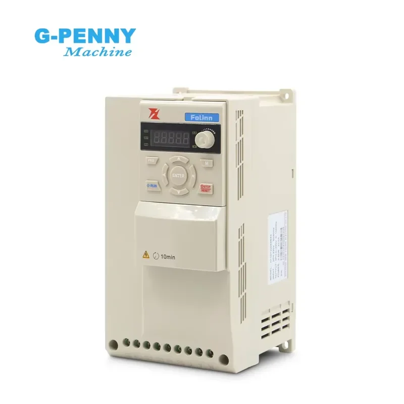 Inversor Vectorial FL de 5.5KW 220V/380V, Serie H110, Convertidor de Frecuencia de 0~1000Hz para Husillo CNC y Otros Motores Trifásicos