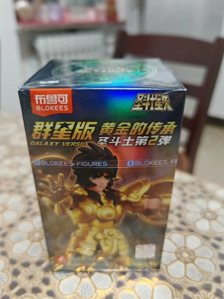 Blokees Saint Seiya Galaxy Version 2 شخصيات الحركة Camus Hoyoga Dohko Milo Shiryu Pegasus Nachi أنيمي التماثيل لعبة المشجعين هدية