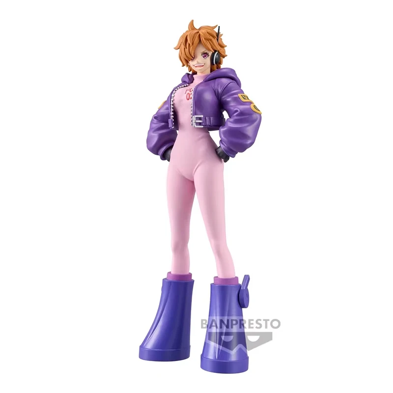 InStock BANDAI Original BANPRESTO ONE PIECE DXF THE GRANDLINE LADY Nami Bonney Robin Lilith อะนิเมะรุ่นของเล่นของขวัญเด็ก