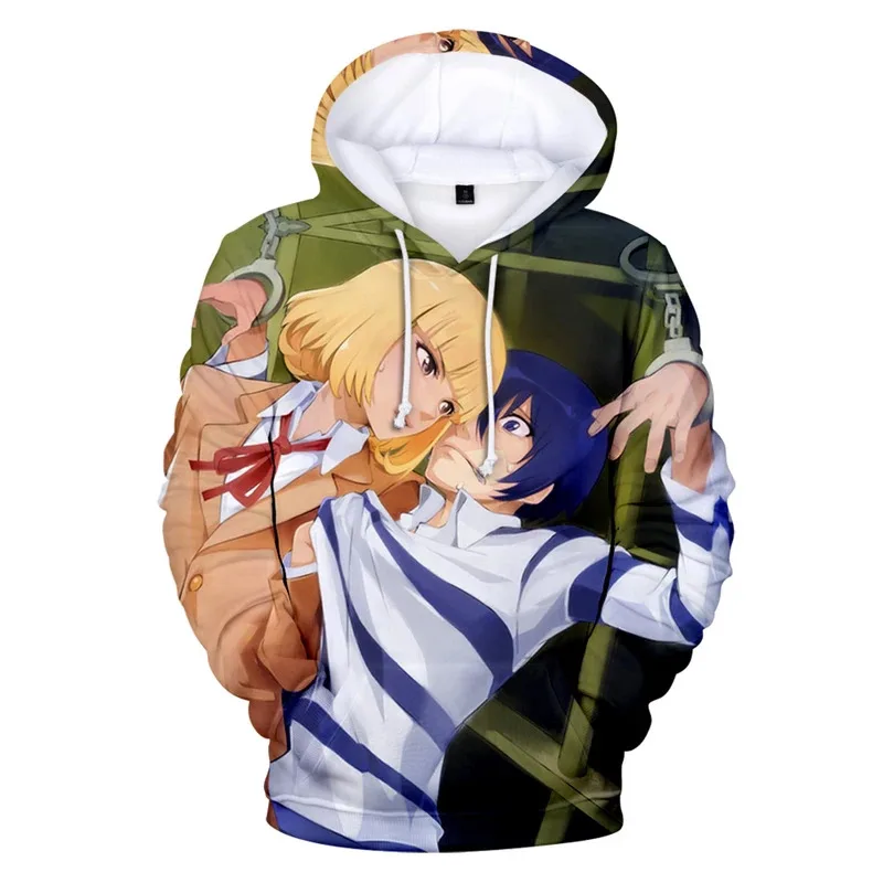 Venda quente prisão escola hoodies impressão 3d masculino/feminino casual manga longa com capuz prisão escola camisolas chegada streetwear roupas