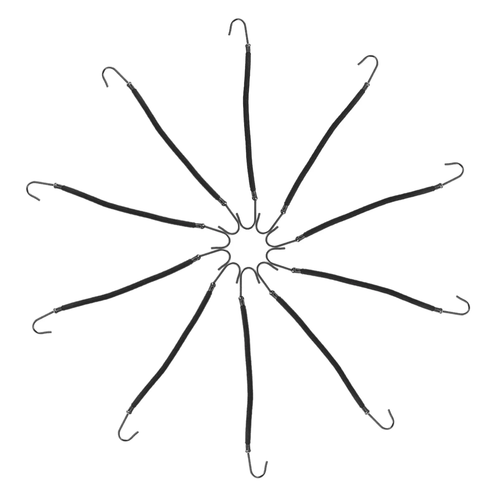 

20Pcs Ponytail Holder Hooks Custom Fit Hair Elastics for Braids Half Knots Secure Hold No Pull Hair Accessories