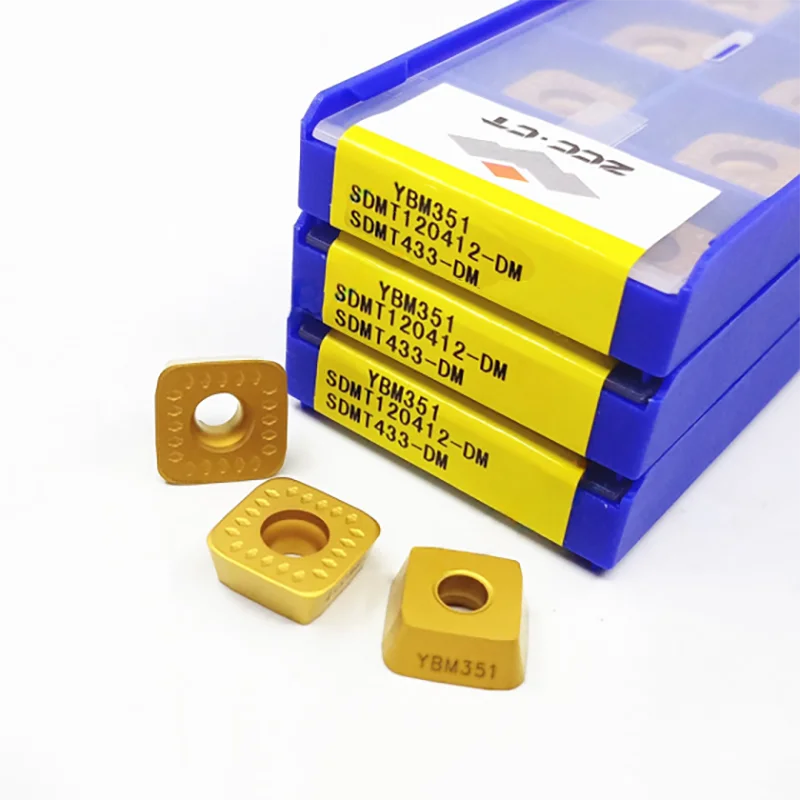 Imagem -06 - Inserções Sdmt Carboneto Zcc.ct Sdmt06t208 Sdmt090308 Sdmt09t312 Sdmt120412 Ybg202 Ybg205 Ybg212 Ybc302 Yb9320 Ybbd252