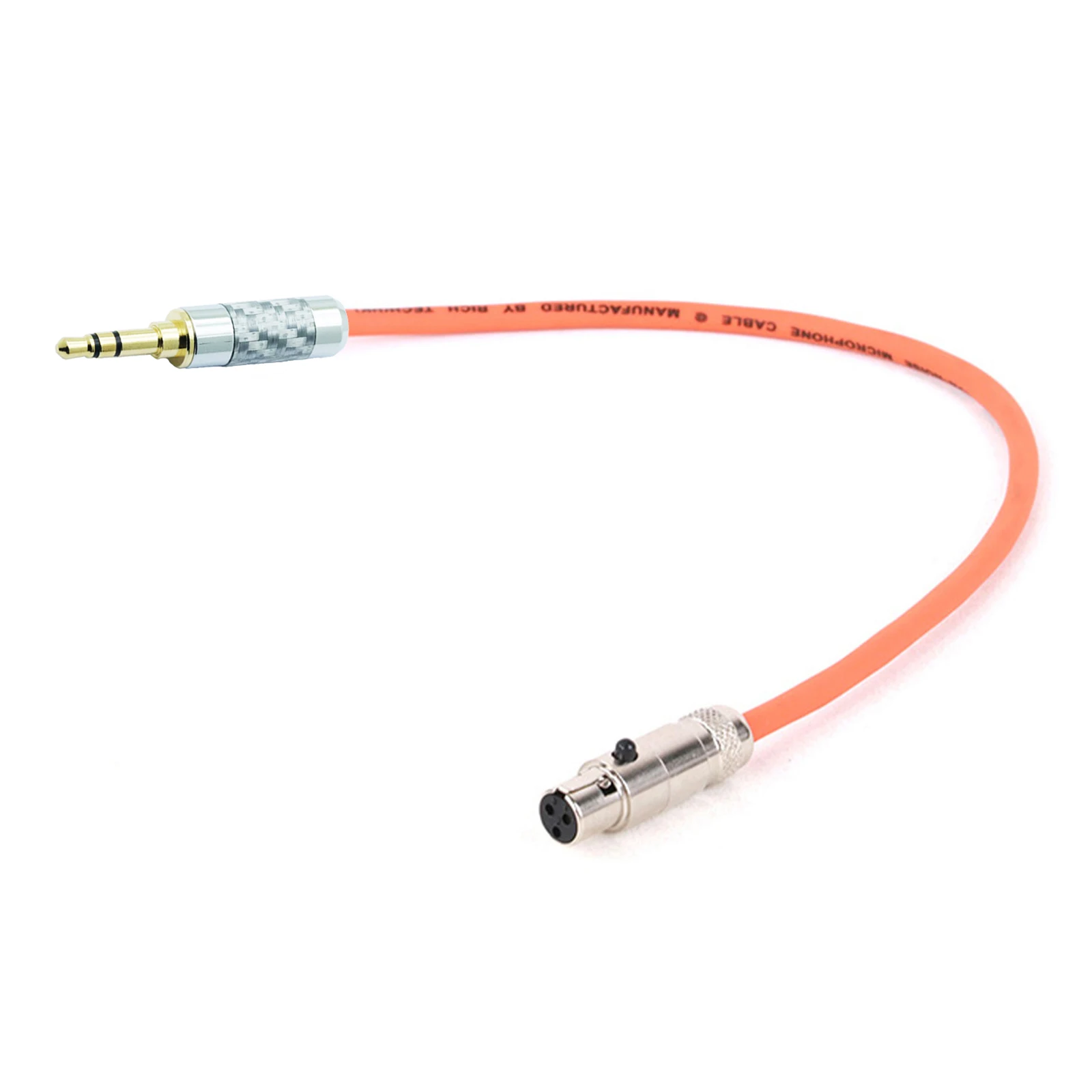 GuerGuo Jack 3.5mm 1/8 to 3-Pin Mini XLR Cable TRS 1/8 Inch Aux Stereo Male to Mini XLR Female Audio Adapter Cable for AKG K550