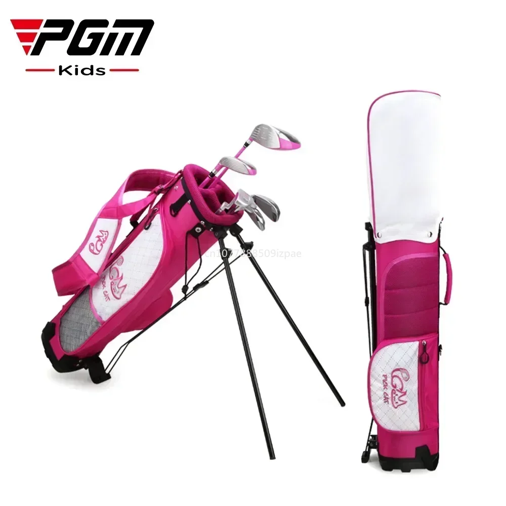 PGM 3-12 Years Old Kids Golf Club Set Children's Boy Girl Beginner's Golf Training Wood Iron Swing Putter Bag Gift JRTG007