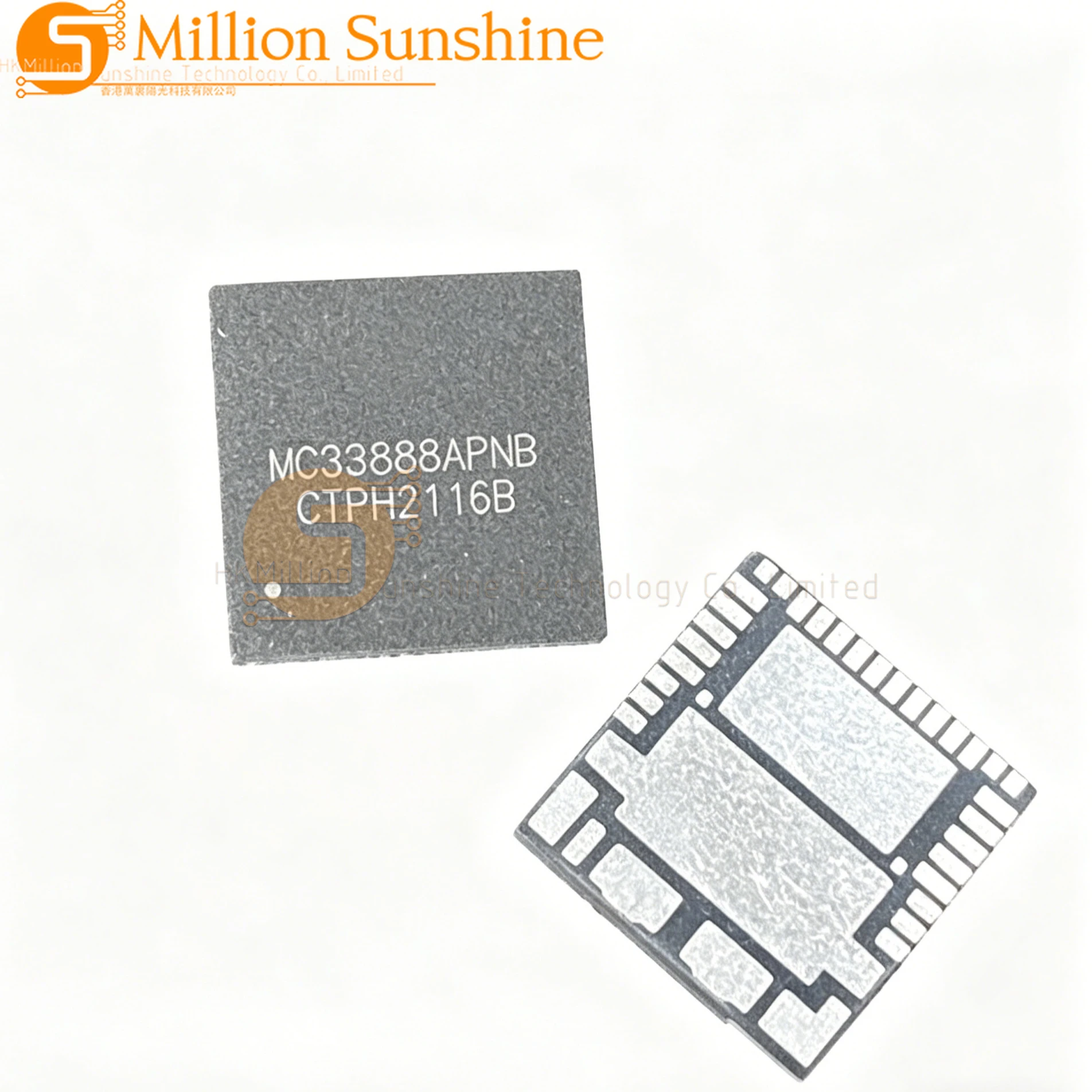 5pcs MC33888APNB MC33888 QFN-36 Quad High-Side Octal Low-Side Automotive Switch SPI Control IC MC33982CHFK QFN-16