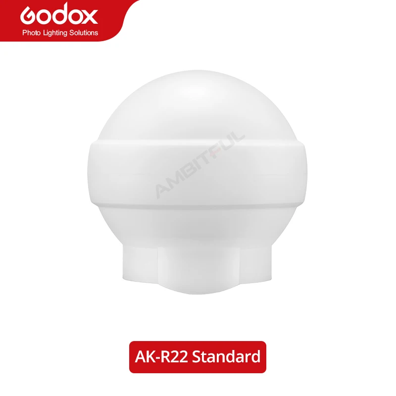 Godox AK-R22 AKR22 Silica Gel Diffusion Dome Kit for Godox V1