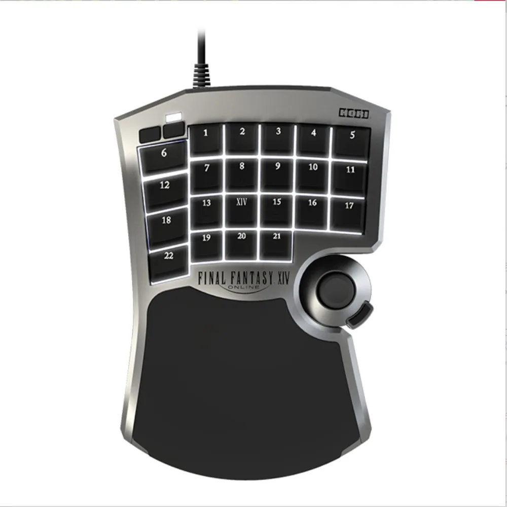 Left Hand Keyboard FF14 Gaming Keyboard Limited Edition Special Controller Practical Edition Game Accessory Mechanical Keyboard