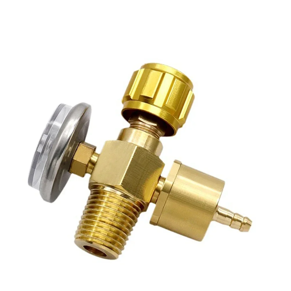 Imagem -03 - Soldagem Torch Válvula de Oxigênio para Refrigeração Cilindro de Aço Handheld Switch Valve Todo o Cobre 2l