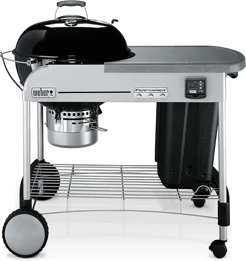 

Угольный гриль Weber Performer Premium, 22 дюйма, черный