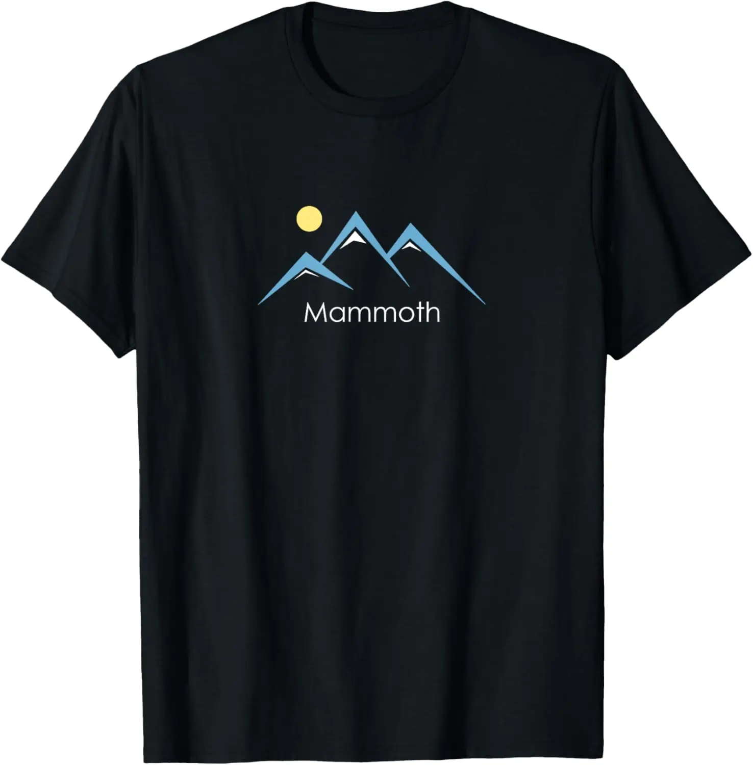 Retro Snowy Mountain - Mammoth California T-Shirt T-Shirt