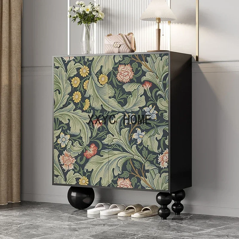 

Entryway Organizer Storage Nordic Wooden Home Shoe Cabinet Storage Designer Schuhschrank Furniture Living Room