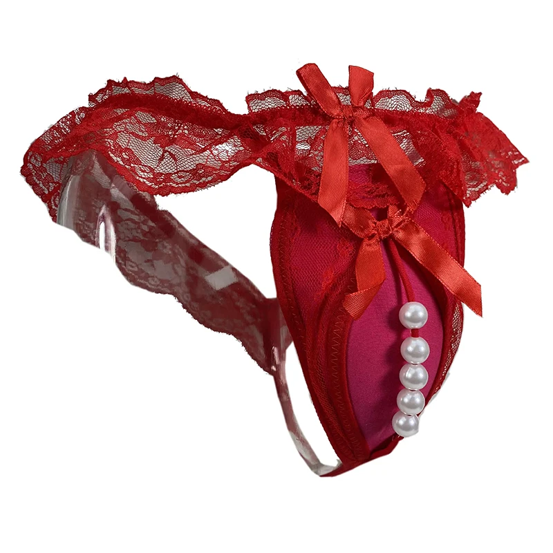 Pearls Camel Toe Control Panty Tucking Gaff Underwear Crossdresser Transgender Thong Shemale Sissy Panties