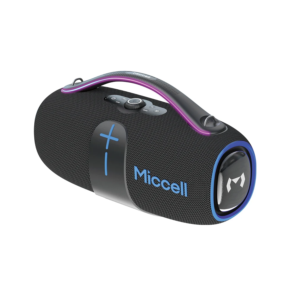 

Miccell SP46 400W Portable Party Speaker 30000mAh Power Bank Karaoke IPX5 Waterproof Outdoor Heavy Bass