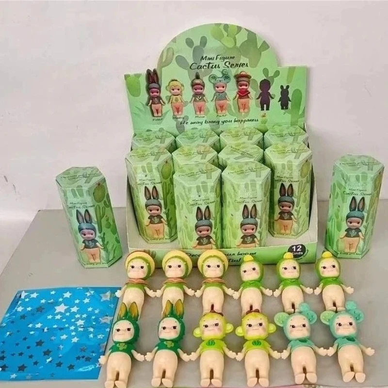 S الملاك الصبار سلسلة صندوق أعمى 2025 الساخن صندوق أعمى شخصيات كرتونية صغيرة الحلي المشجعين دمى الأطفال عطلة هدية عيد ميلاد لعبة