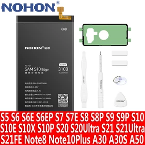NOHON battery for Samsung Galaxy S8 S9 Plus S10E S10 S20 Ultra S21 Fe S10x Note 10 Plus 8 S7 EDGE S6 S5 A50 A30 12 Main Sales G29 Load Cell - №2