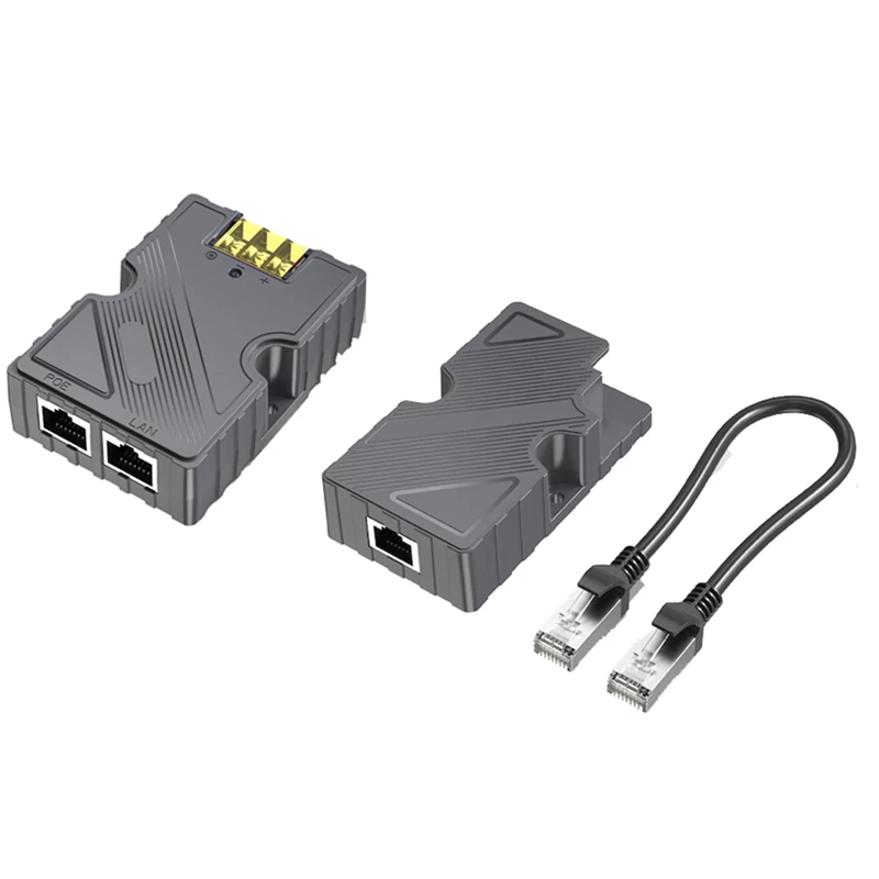 

For Starlink Dishy Cable Adapter to RJ45 and 150W GigE Passive PoE Injector for Starlink V2 to PoE Injector