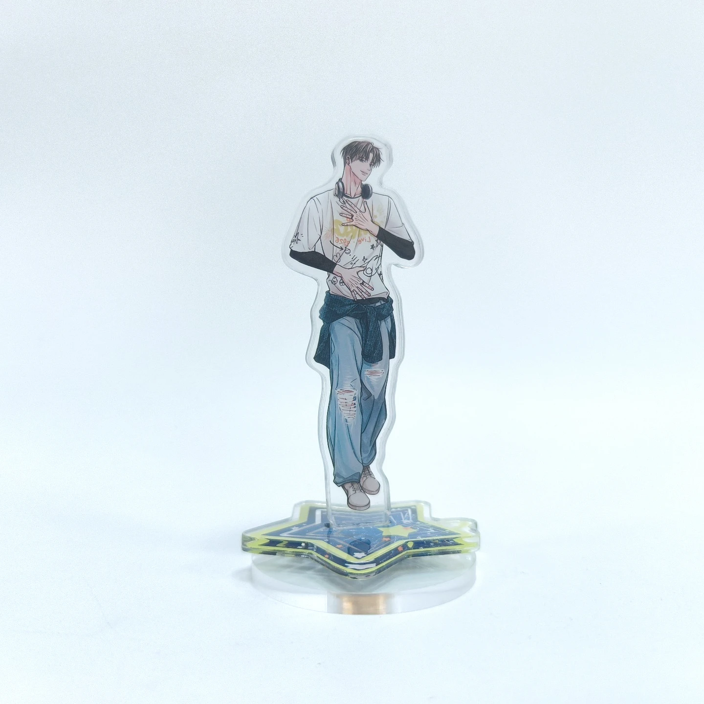 Spaklz Spinning Acrylic Stand Jinx Unsleep Backlight Diamond Dust