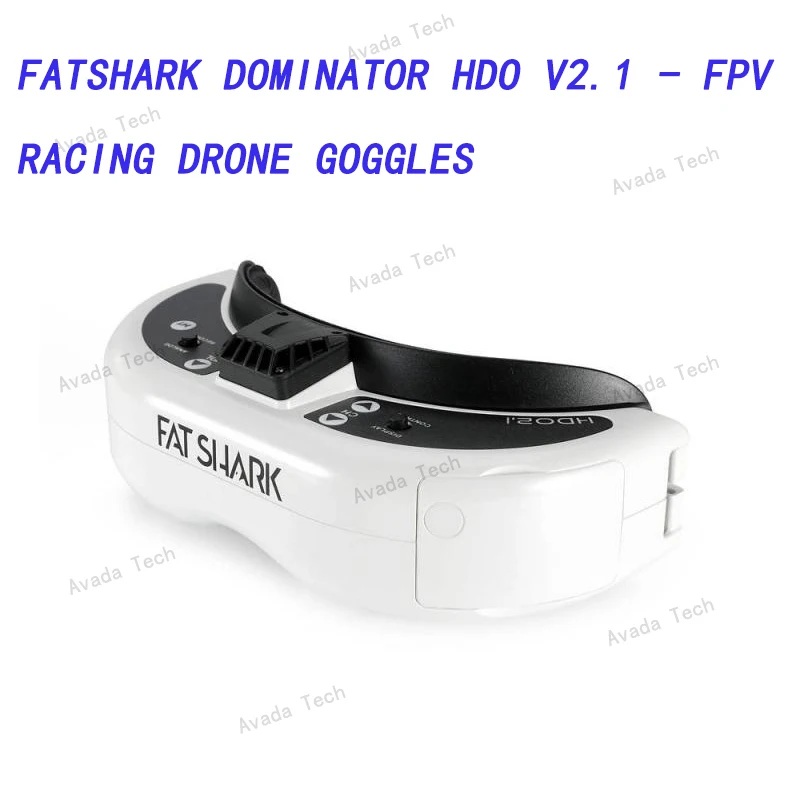 

Avada Tech FATSHARK DOMINATOR HDO V2.1 - FPV RACING DRONE GOGGLES he HDO 2.1 goggles feature 1280 x 960 OLED panels