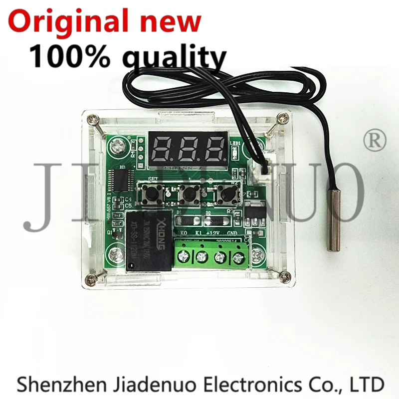 temperature controllers, digital display LED XH-W1209, high-precision temperature controller, temperature control switch, minia
