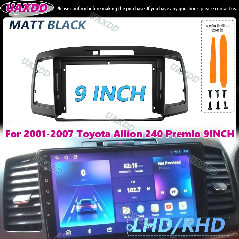Für Toyota Allion 240 Premio Award T240 2001-2007 Auto Radio Navigation Video Multimedia Stereo Android rahmen panel Center fascia