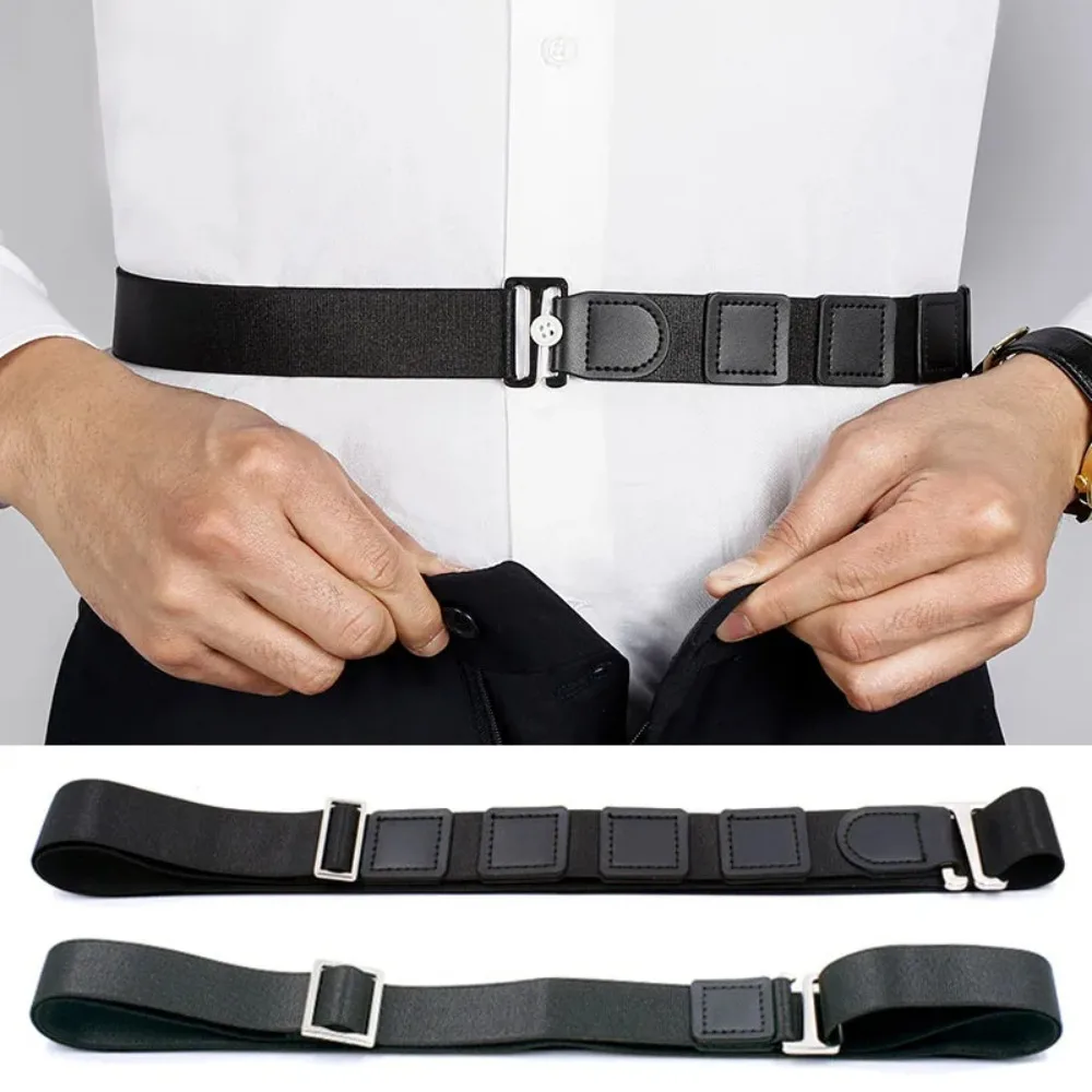 

Creative Adjustable Shirt Stay Belt Elastic Non-slip Shirt Fixed Holder Shirt Wrinkle-Proof Straps For Men Women