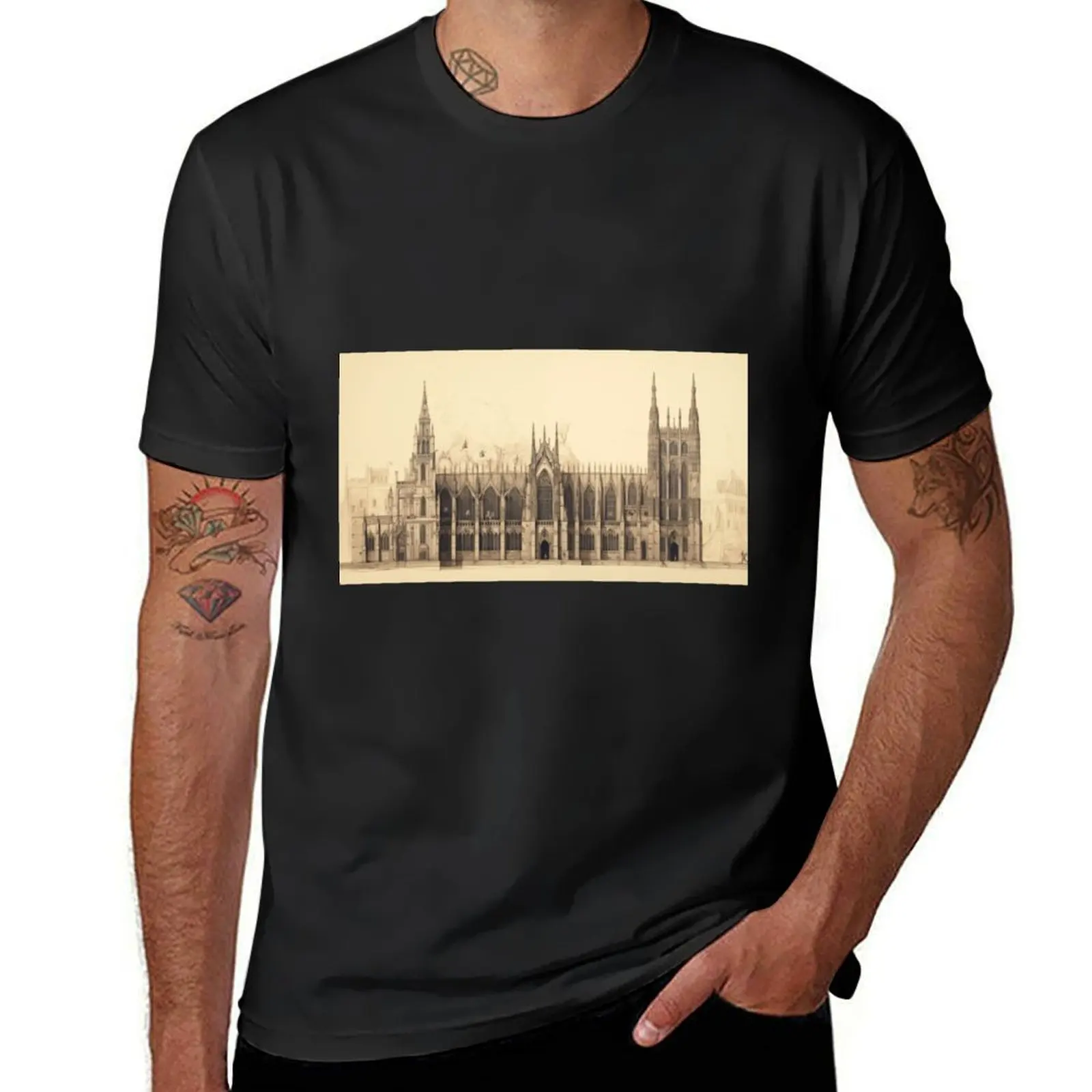 The Great Hall T-Shirt plus sizes hippie clothes mens graphic t-shirts hip hop