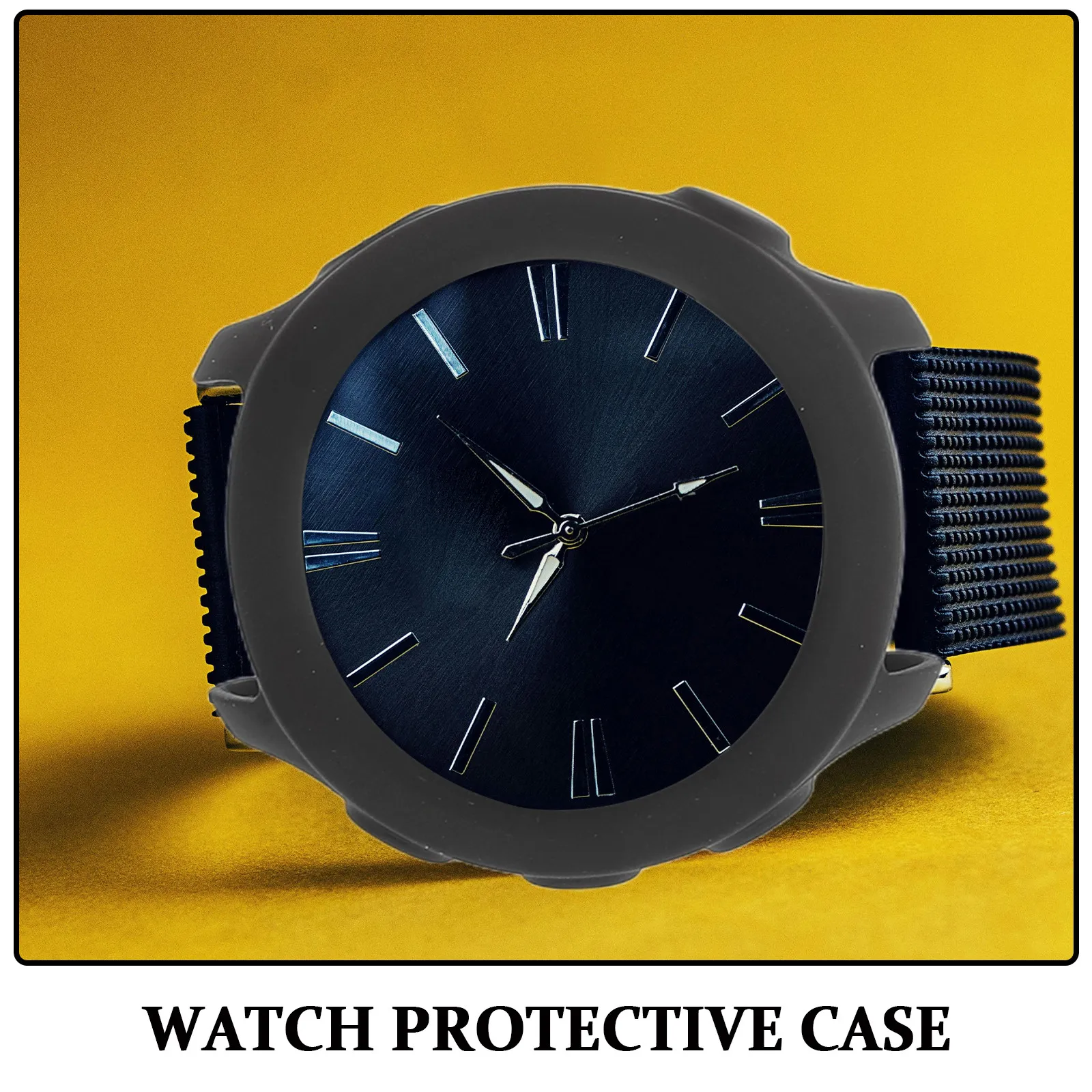 8Pcs Silicone Watch Protective Shell Full Bumper Case Wristwatch Cover Scratch Proof Dust Sweat Shield for Smart Watches