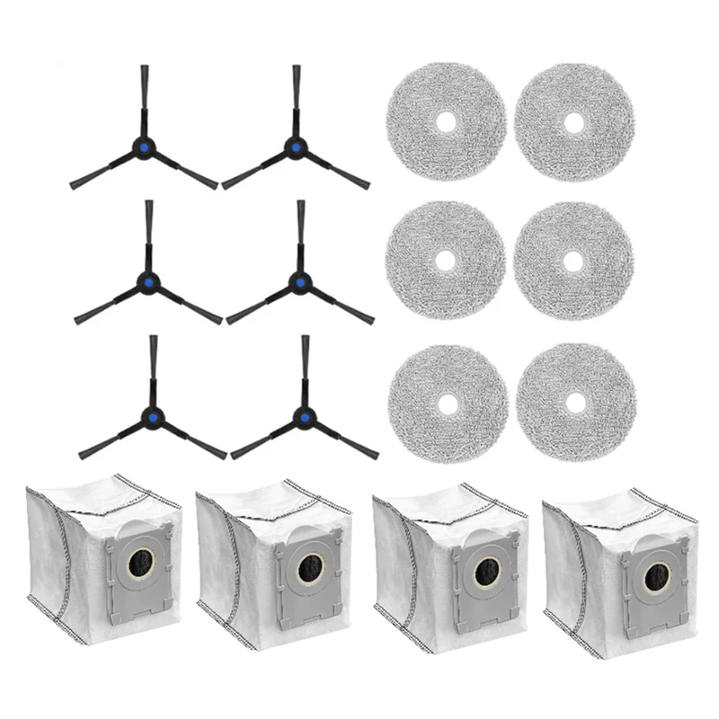 Promotion!16PCS Vacuum Cleaner Replacement Parts For Ecovacs Deebot Mini Side Brush Hepa Filter Mop Cloth