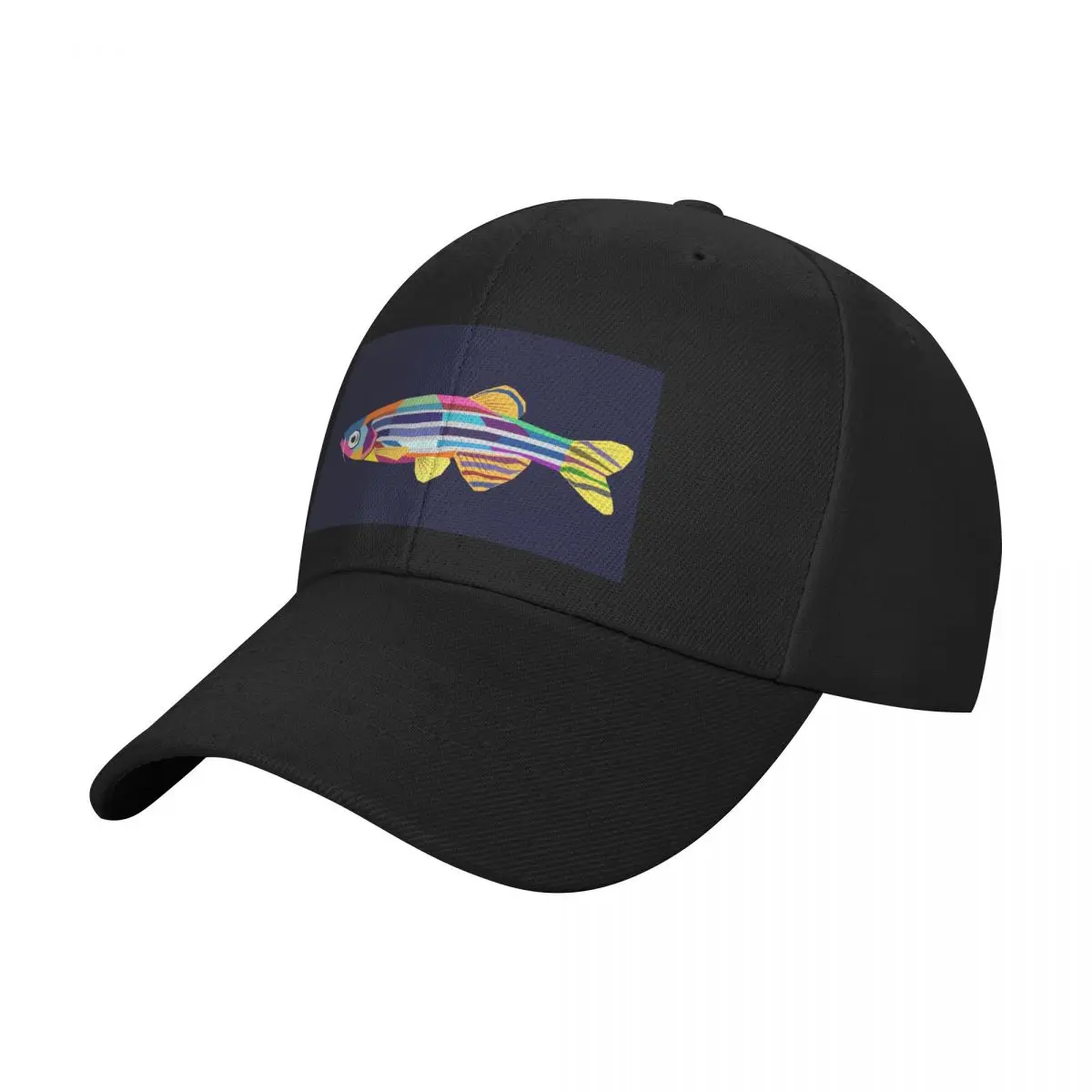 Zebrafish Baseball Cap Big Size Hat derby hat Trucker Cap For Women 2024 Men's