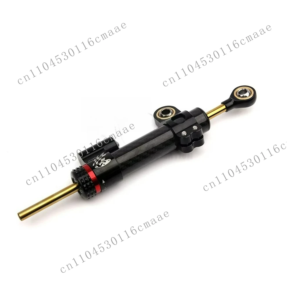 For Fiber Textured Motorcycles Adjustable Shock Absorbers Steering Stabilizers 252mm 342mm Steering Stabilizers