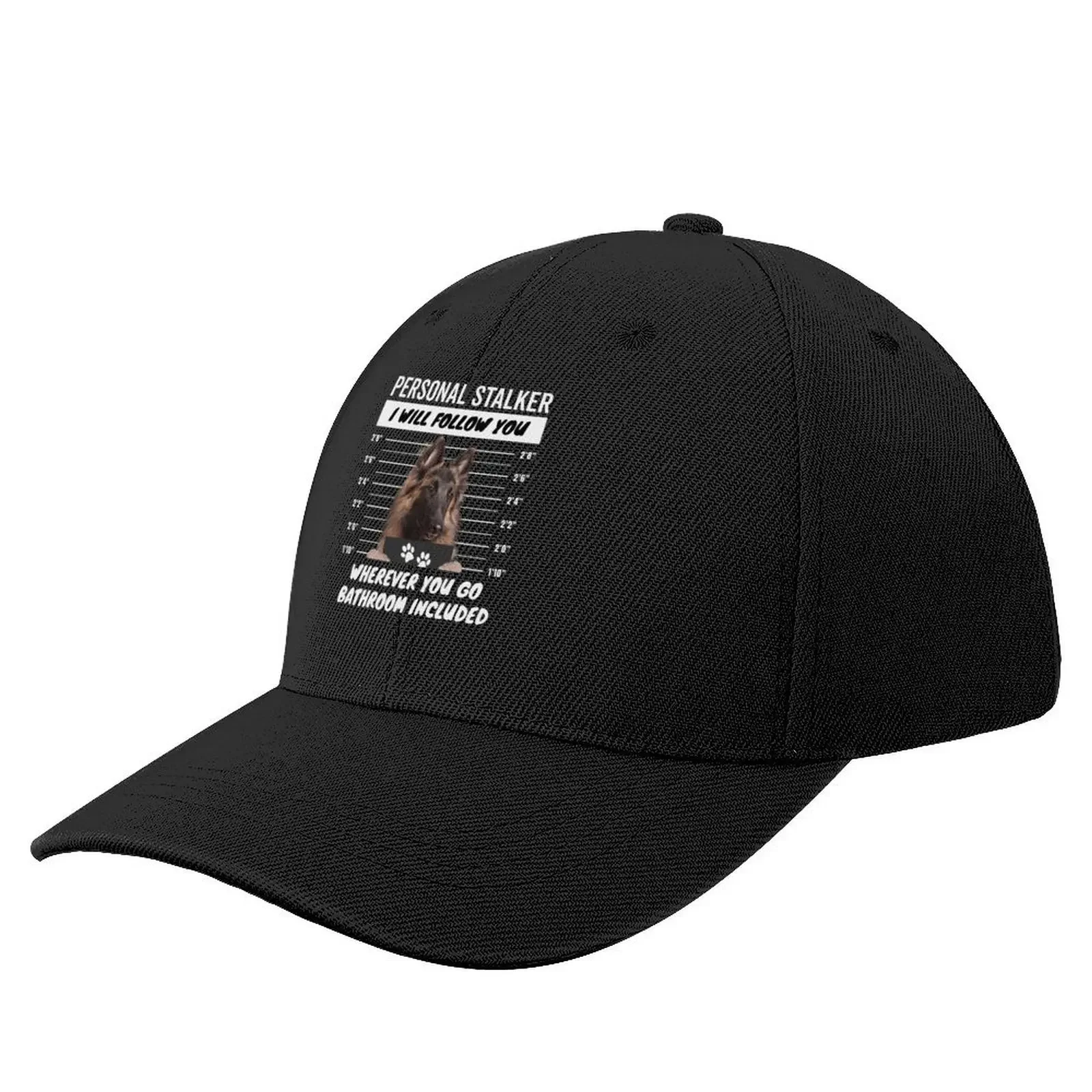 

Personal Stalker Dog – Belgian Tervuren Baseball Cap Custom Cap Christmas Hat Wild Ball Hat Women's Beach Men's