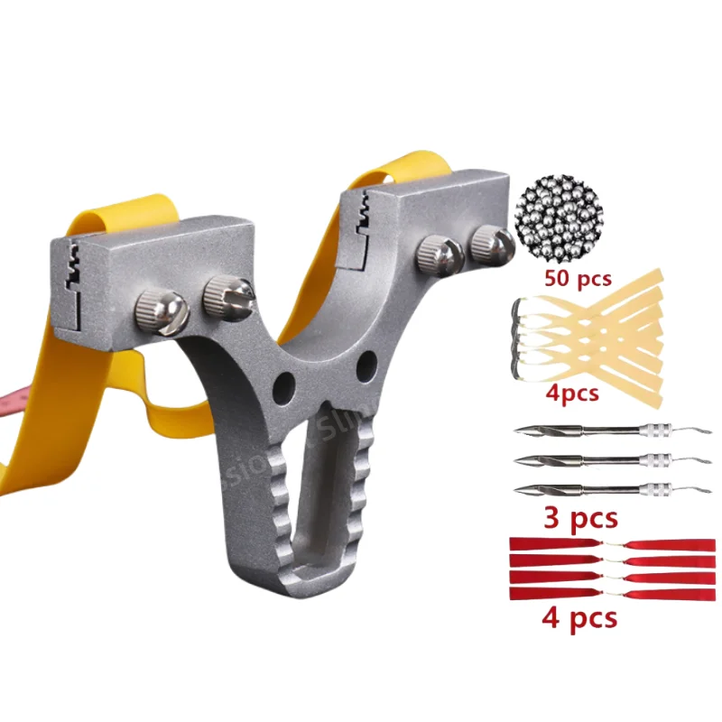 Cabezal de arco de aleación de aluminio, cabezal de soporte de 40mm, ranura para tarjeta de corte de alambre de precisión, cabezal de tirachinas, accesorios de caza para tiro al aire libre