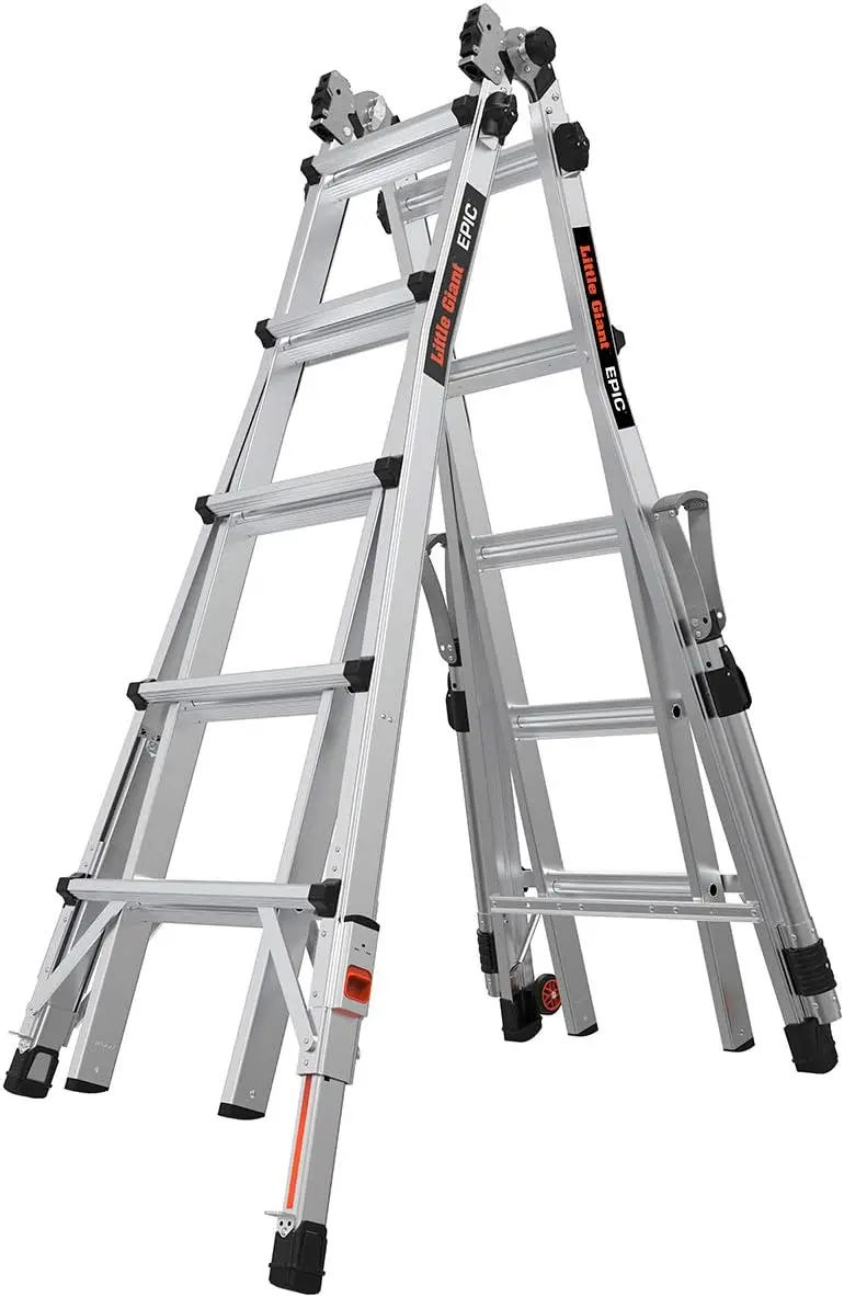 Little Giant Ladders 22 foot, Multi-Position Ladder, Aluminum, Type 1A, 300 lbs weight rating