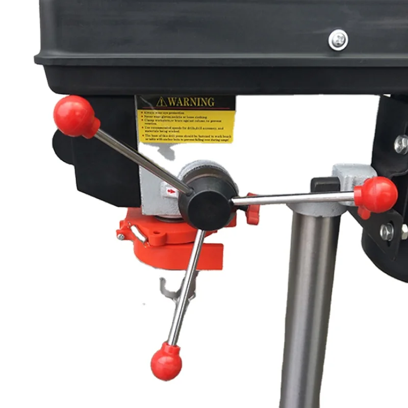 Trapano da banco industriale da 100 W Supporto per trapano da banco elettrico ad alta precisione Trapano da banco ad altezza regolabile 220 V