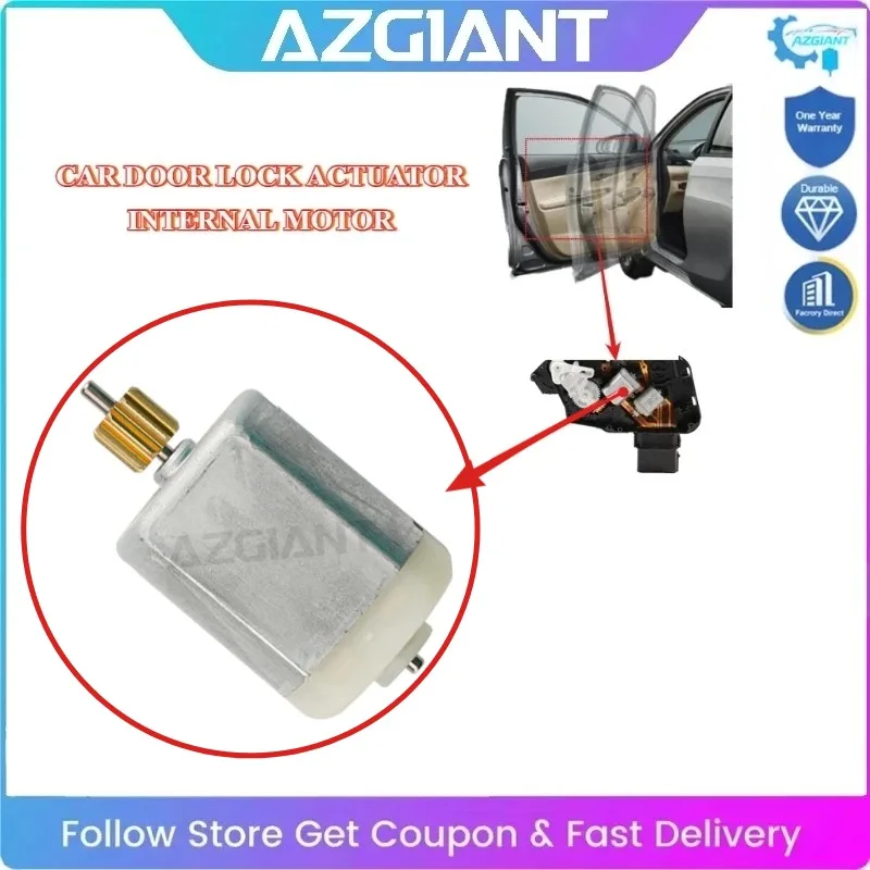 

AZGIANT FC-280 Car Side Door Lock DC Motor Replacement High Power Locking Motor For 2018-2023 Citroën DS7 Accessories Auto