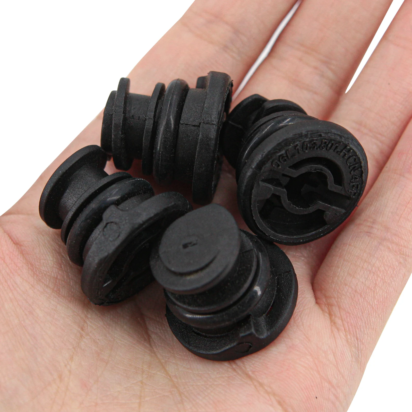 2/4/6/10pcs 06L103801 Engine Oil Drain Plug Screw CAP Sump Pan Nut Bolt Black for New Audi A4L/Q5 Volkswagen Golf Passat