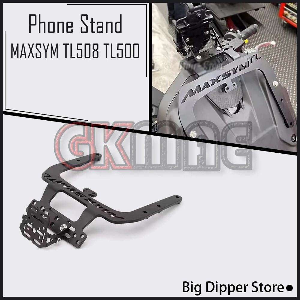 

For SYM MAXSYM TL508 TL500 500TL 508TL Motorcycle Multi-functional Extended Navigation Bracket Phone Stand Dashcam Holder