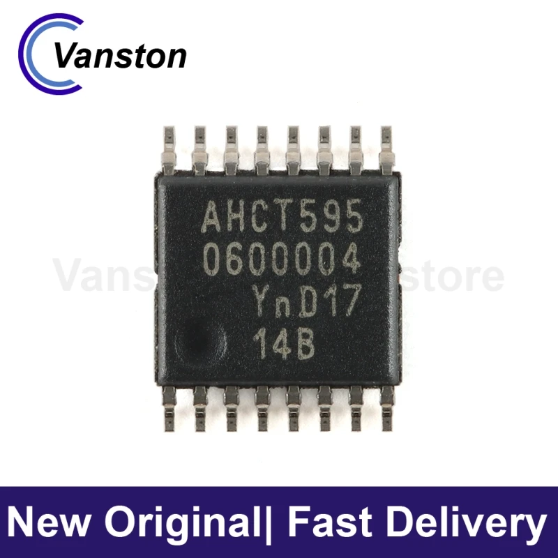 2pcs 74AHCT595PW 118 TSSOP-16 8-Bit With Output Latching  New Original