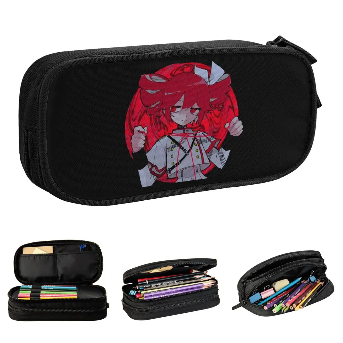 

Kasane Teto Anime Pencil Case Pen Holder Bags Student Large Storage School Supplies Gifts Pencil Pouch