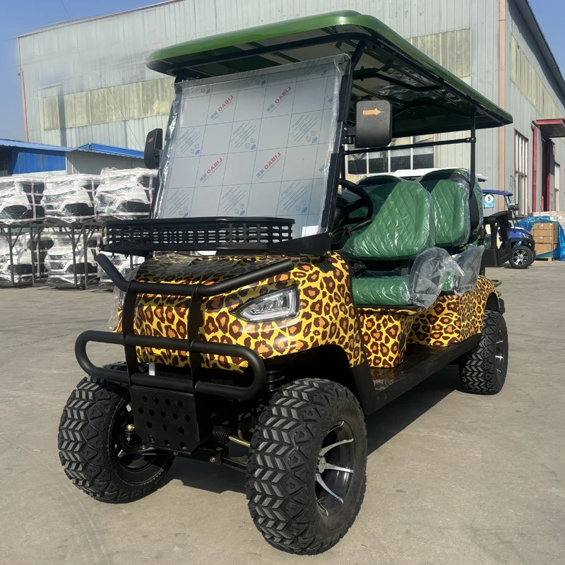 MMC Factory Direct Sales 48/60/72V 2 4 6 8 Seater Golf Cart 4000/5000/15000W Ac Motor Folding Electric Golf Cart