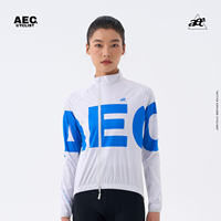 AEC Women Cycling Jersey Windproof Tops Road Bike Thermal Long Sleeve YKK Zipper Cycling Jackets MTB Clothing JINGSU Series