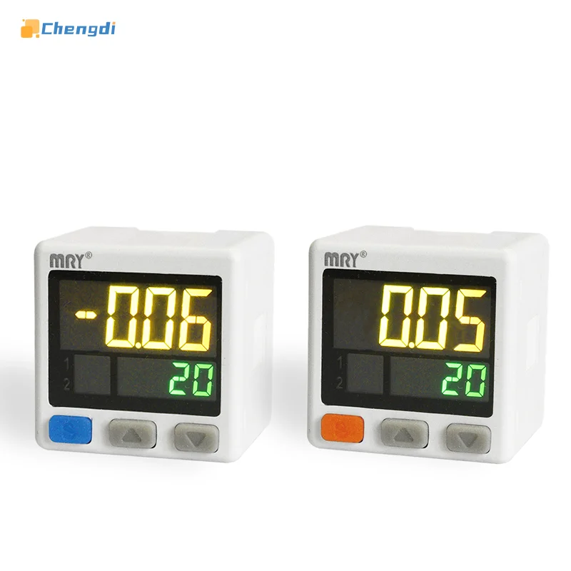 MS30 High Precision Digital Pressure Gauge Compressor Electronic Vacuum Air Measuring Instruments Measurement Pressure Switch