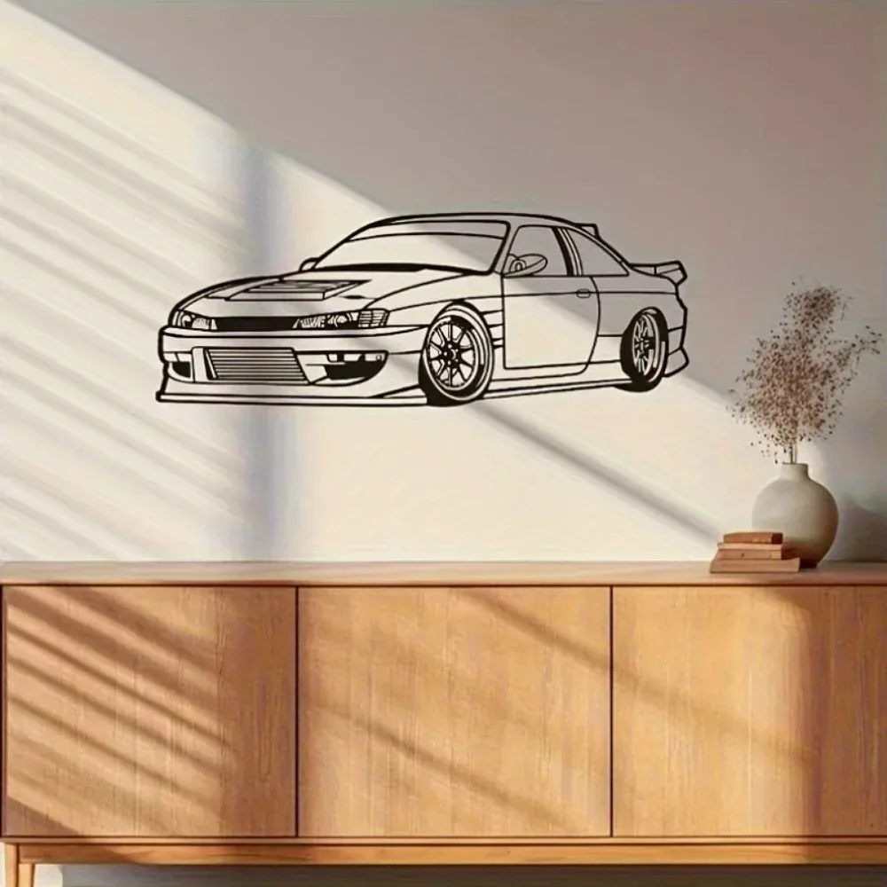 Premium 3D Metal Car Wall Art, Garage Bedroom Decor, Auto Enthusiast Gift